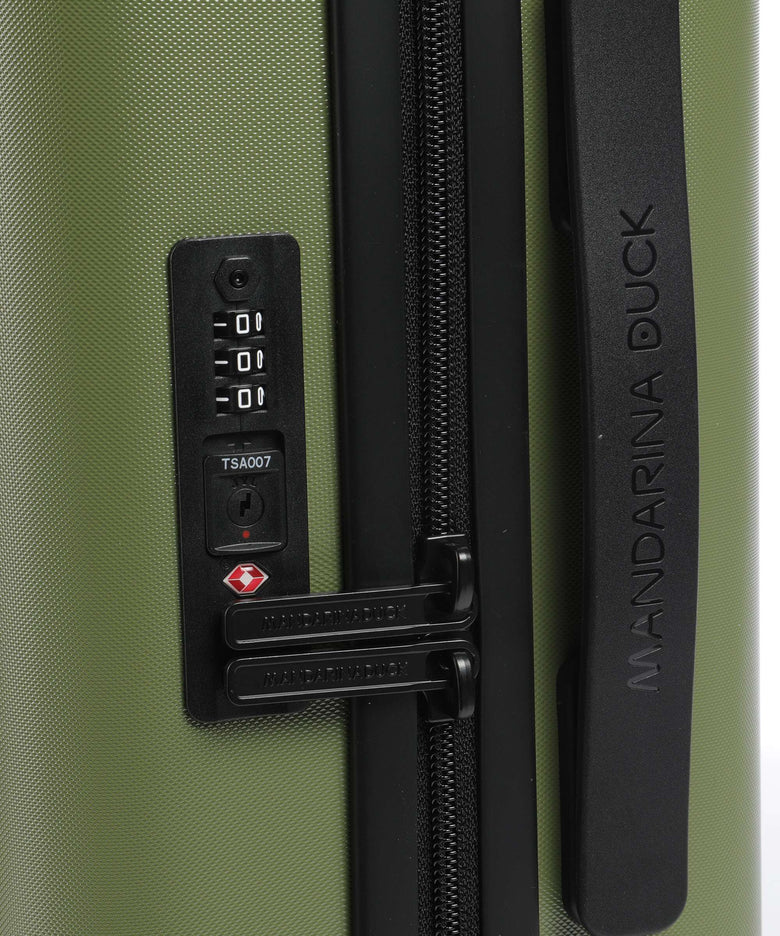 Mandarina Duck Tank Case Spinner (4 wheels) military green