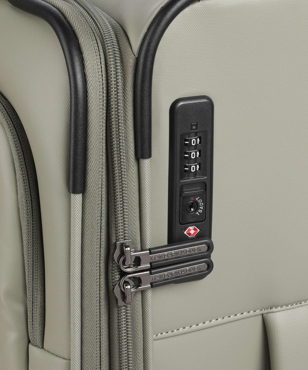 Mandarina Duck Eco Coated Spinner (4 wheels) mud