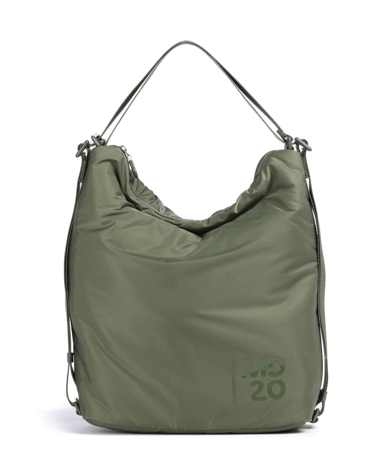 Mandarina Duck MD20 Balloon Hobo bag military green
