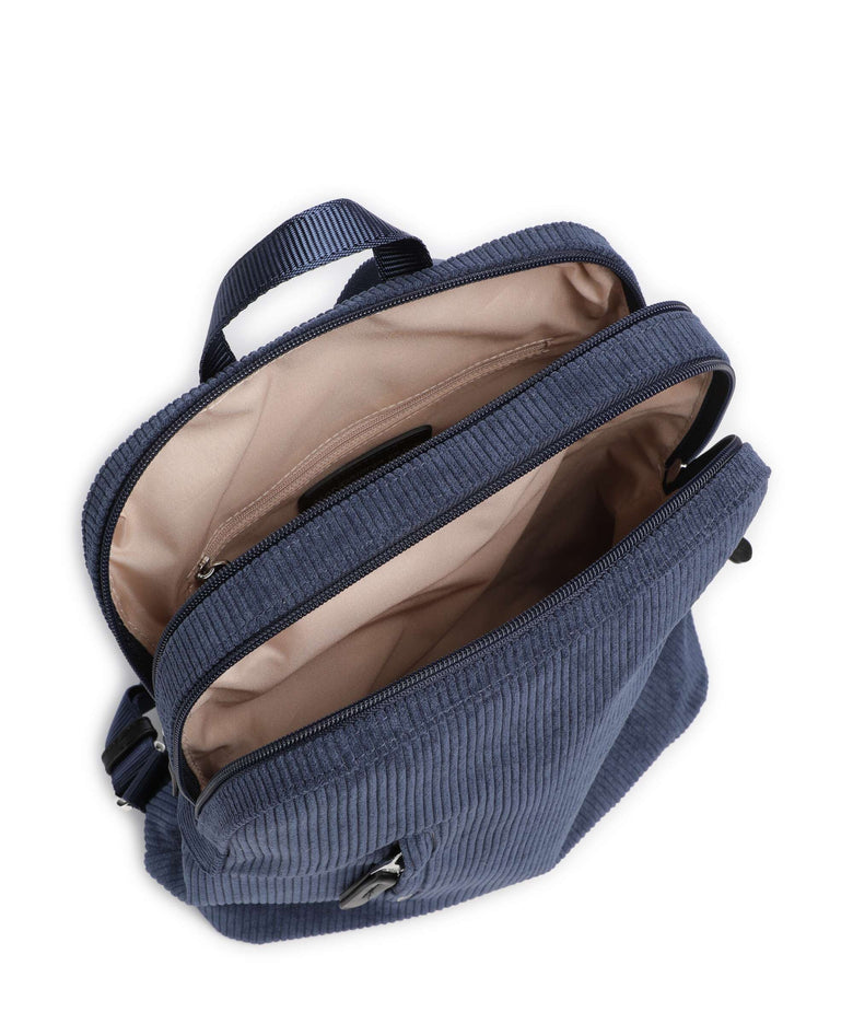 Mandarina Duck Hunter Velvet Backpack blue wing