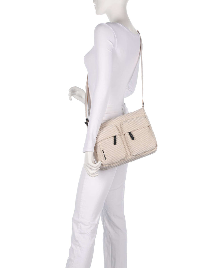 Mandarina Duck Hunter Velvet Crossbody bag cashmere