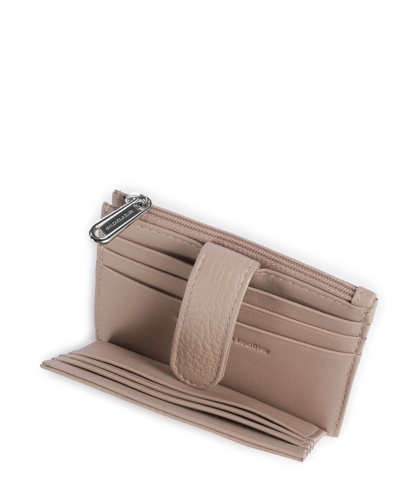 Mandarina Duck Mellow Leather Credit card holder warm taupe
