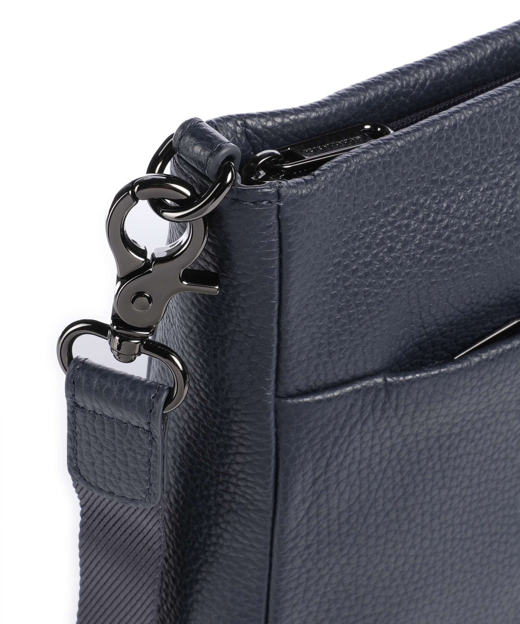 Mandarina Duck Mellow Leather Crossbody bag dress blue
