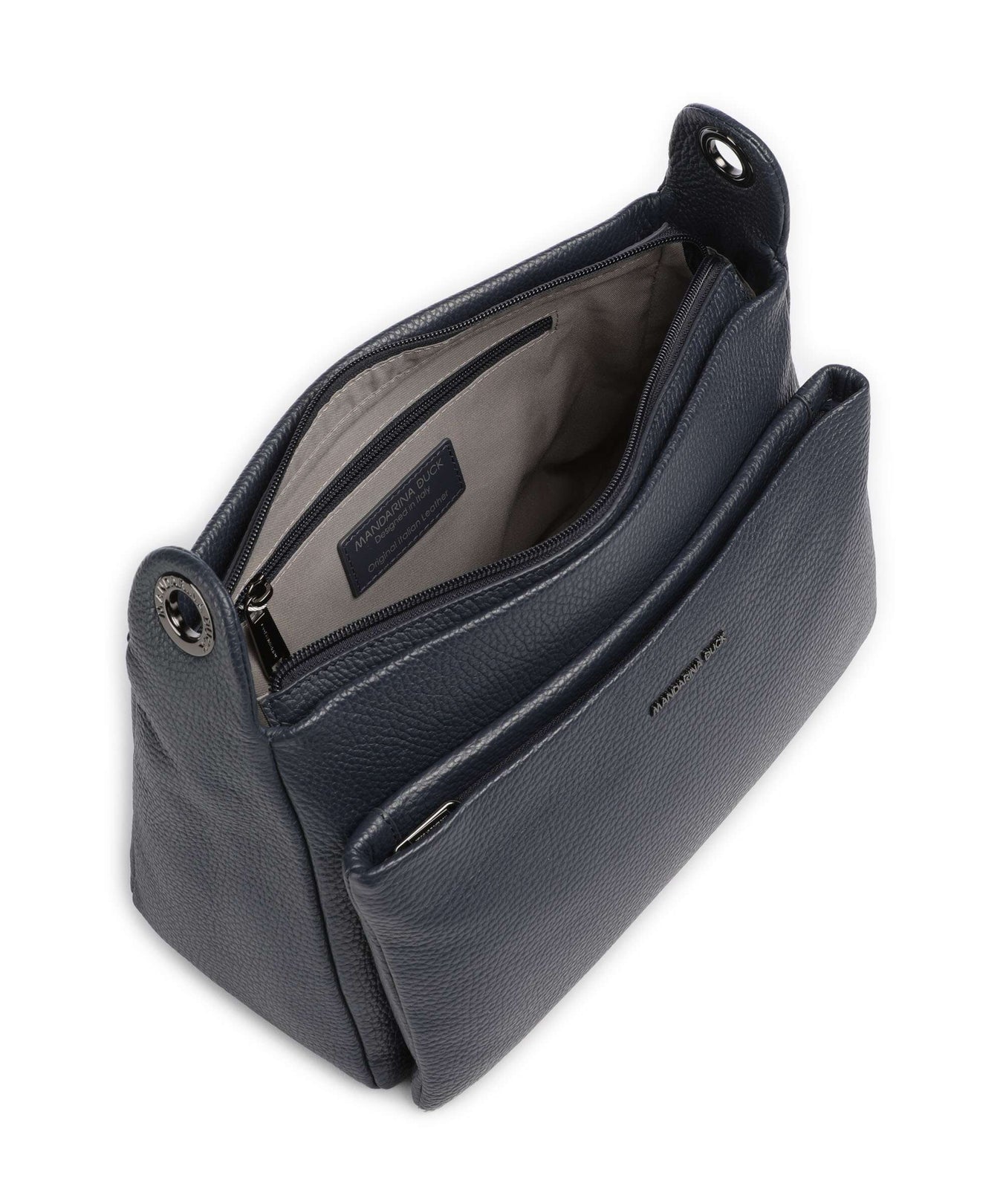 Mandarina Duck Mellow Leather Shoulder bag dress blue