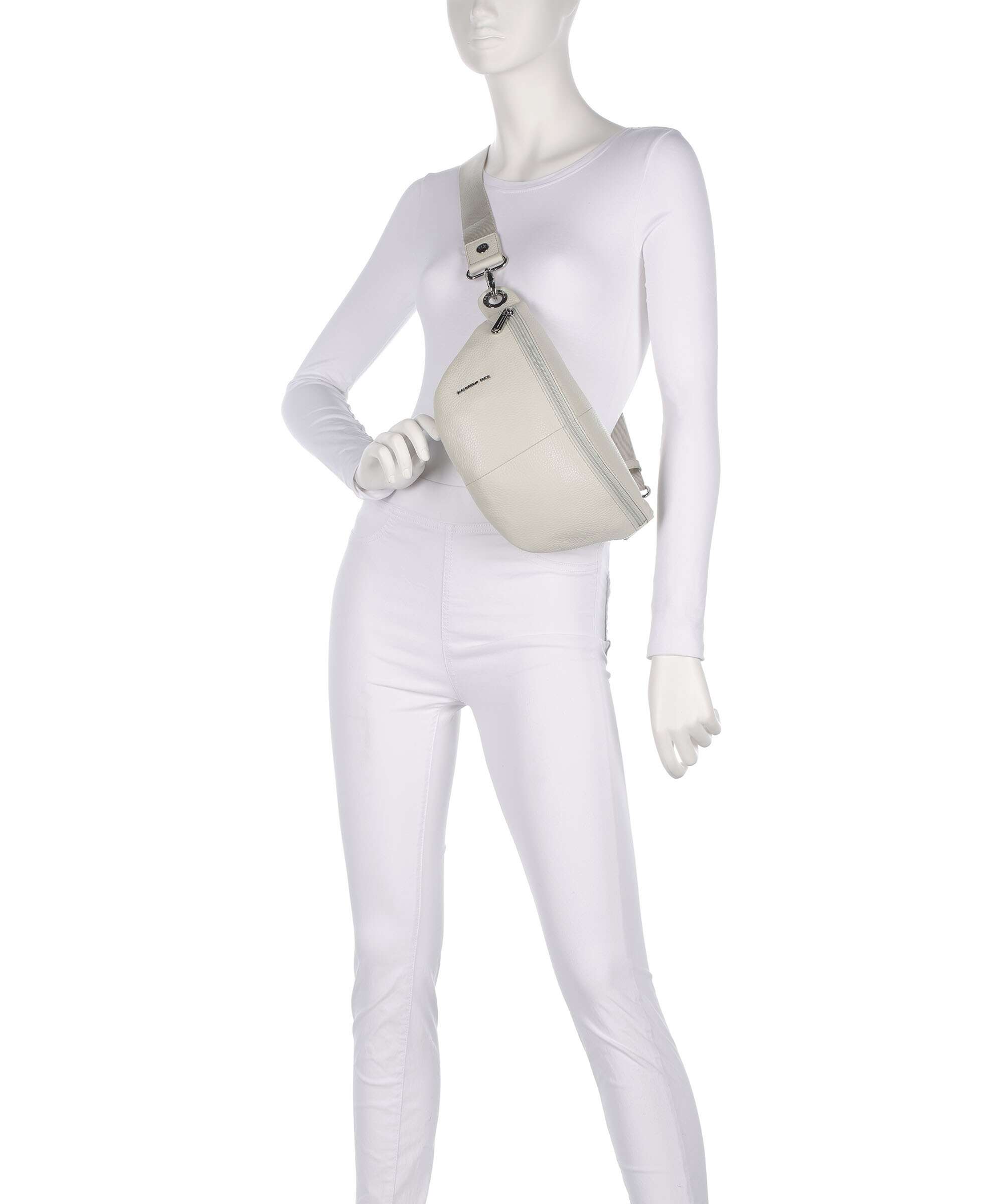 Mandarina Duck Mellow Leather Fanny pack cashmere