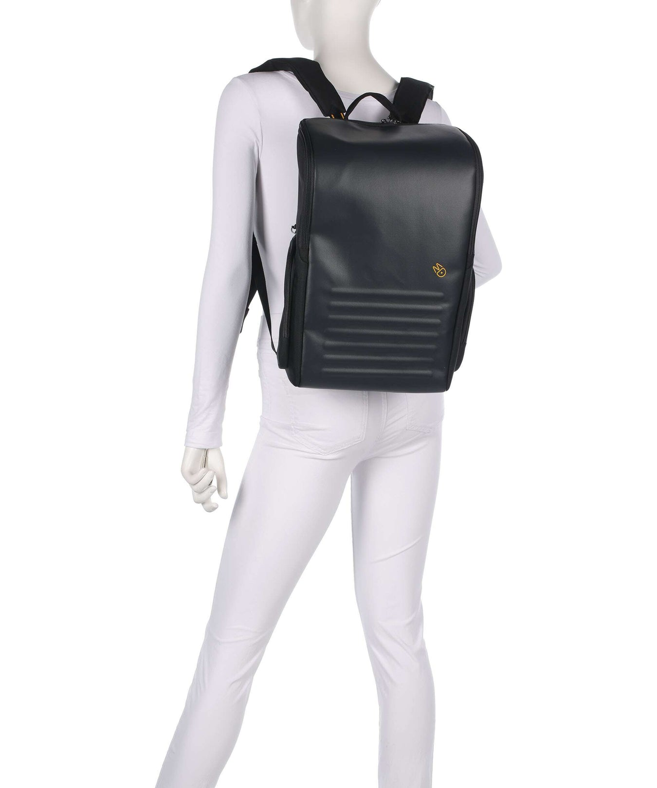 Mandarina Duck Smart Duck Backpack dark gloss