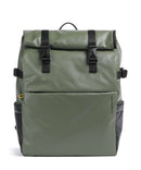 Mandarina Duck Eco Coated Mochila para laptop pine green
