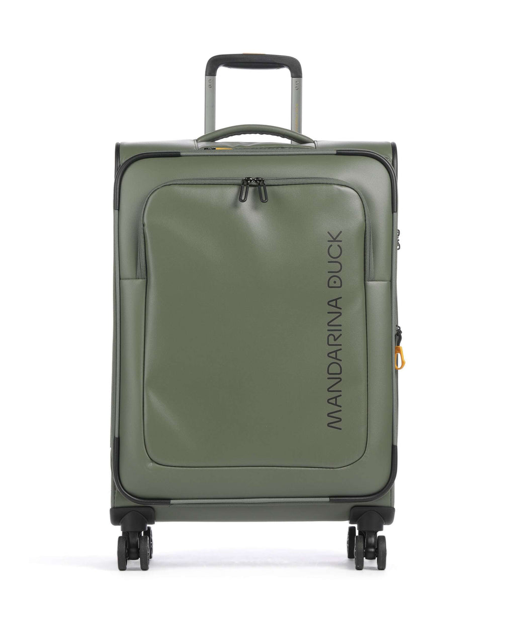 Mandarina Duck Eco Coated Spinner (4 wheels) pine green