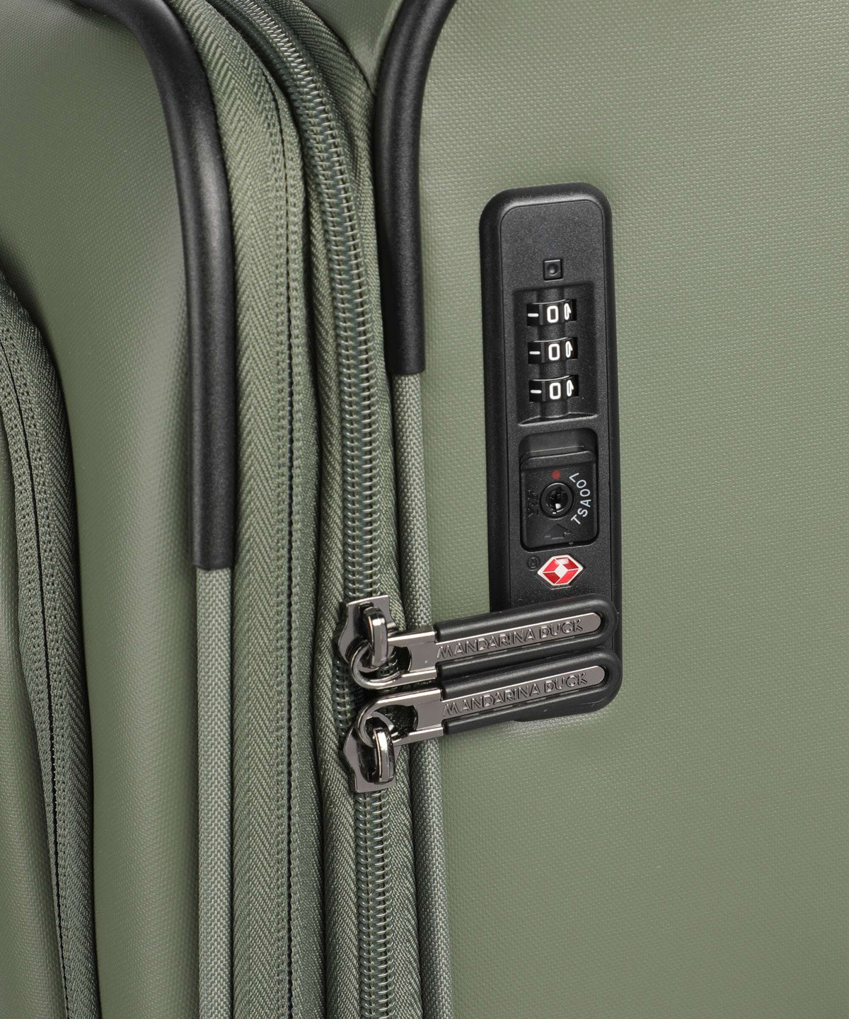 Mandarina Duck Eco Coated Spinner (4 wheels) pine green