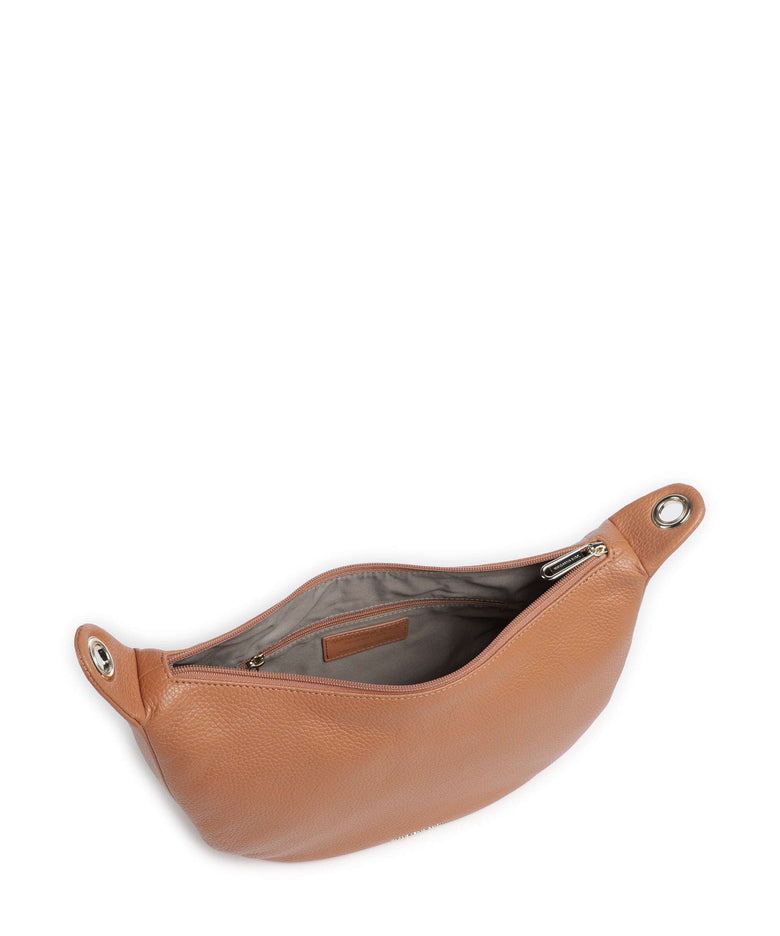 Mandarina Duck Mellow Leather Shoulder bag pecan nut