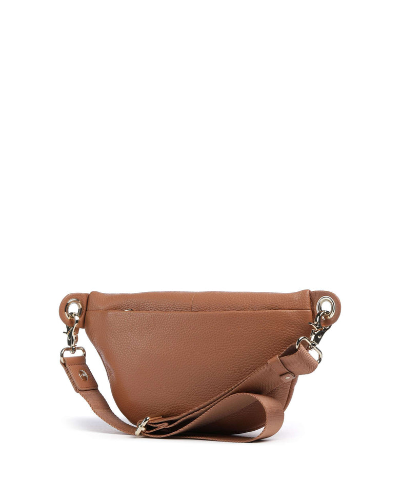 Mandarina Duck Mellow Leather Belt bag pecan nut