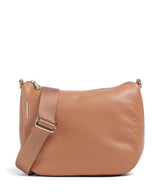 Mandarina Duck Mellow Leather Bolsa tiracolo pecan nut