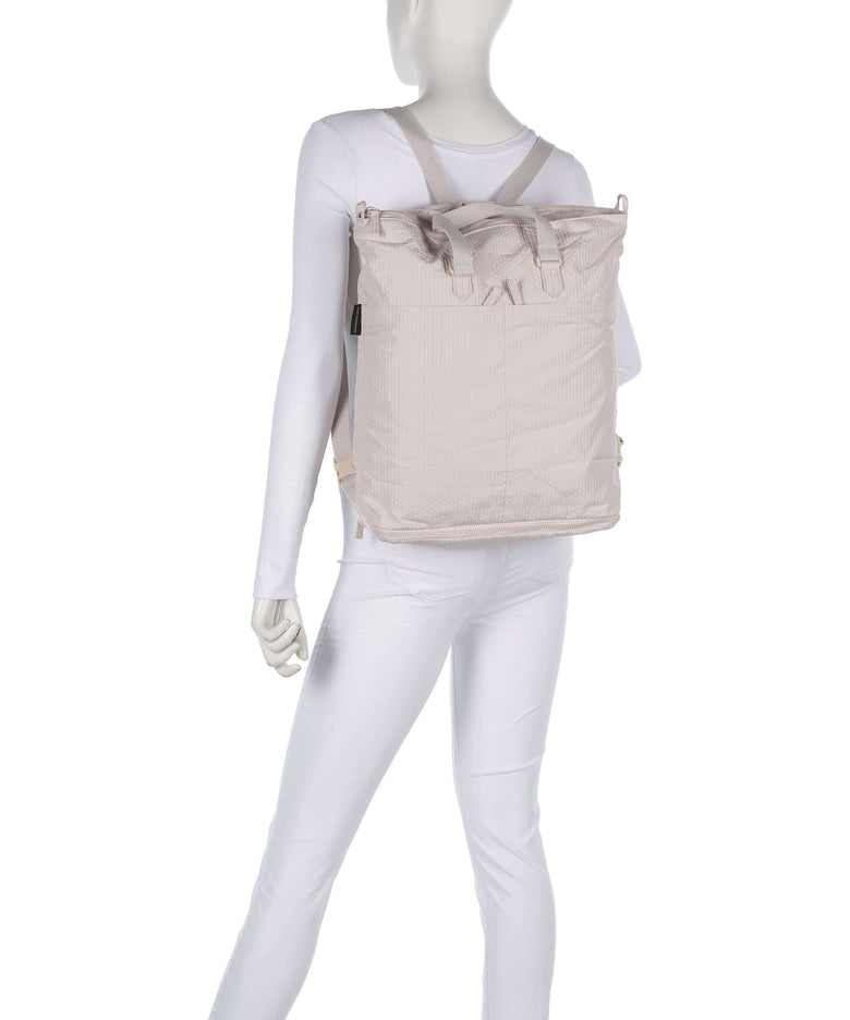 Mandarina Duck Revival 2.0 Backpack bag white mocha