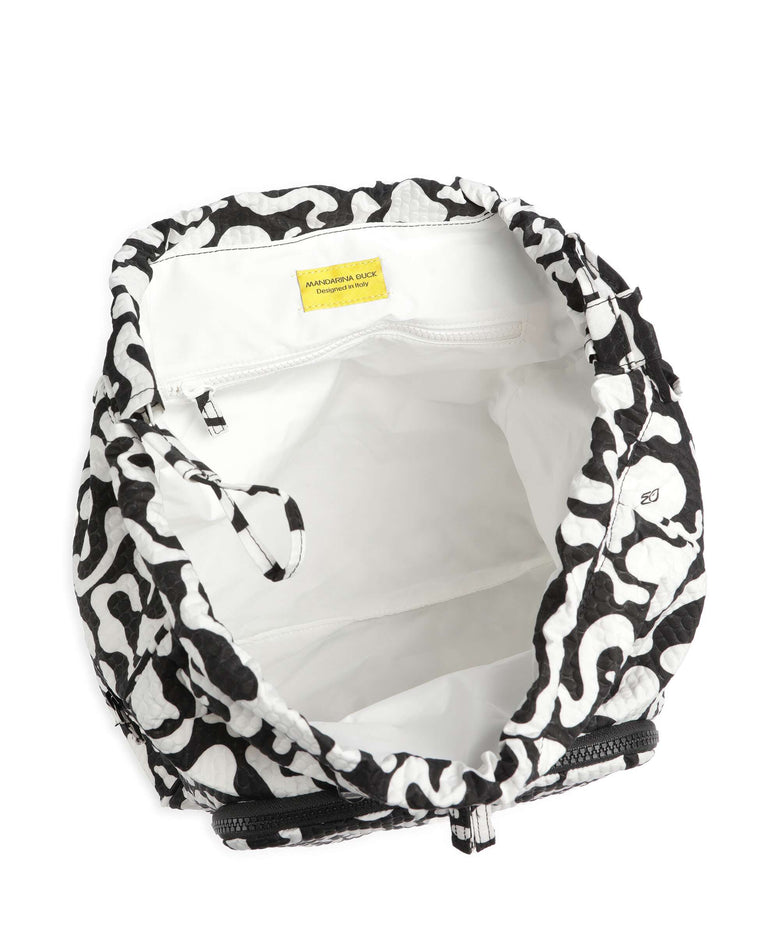 Mandarina Duck Revival Moire Backpack moire