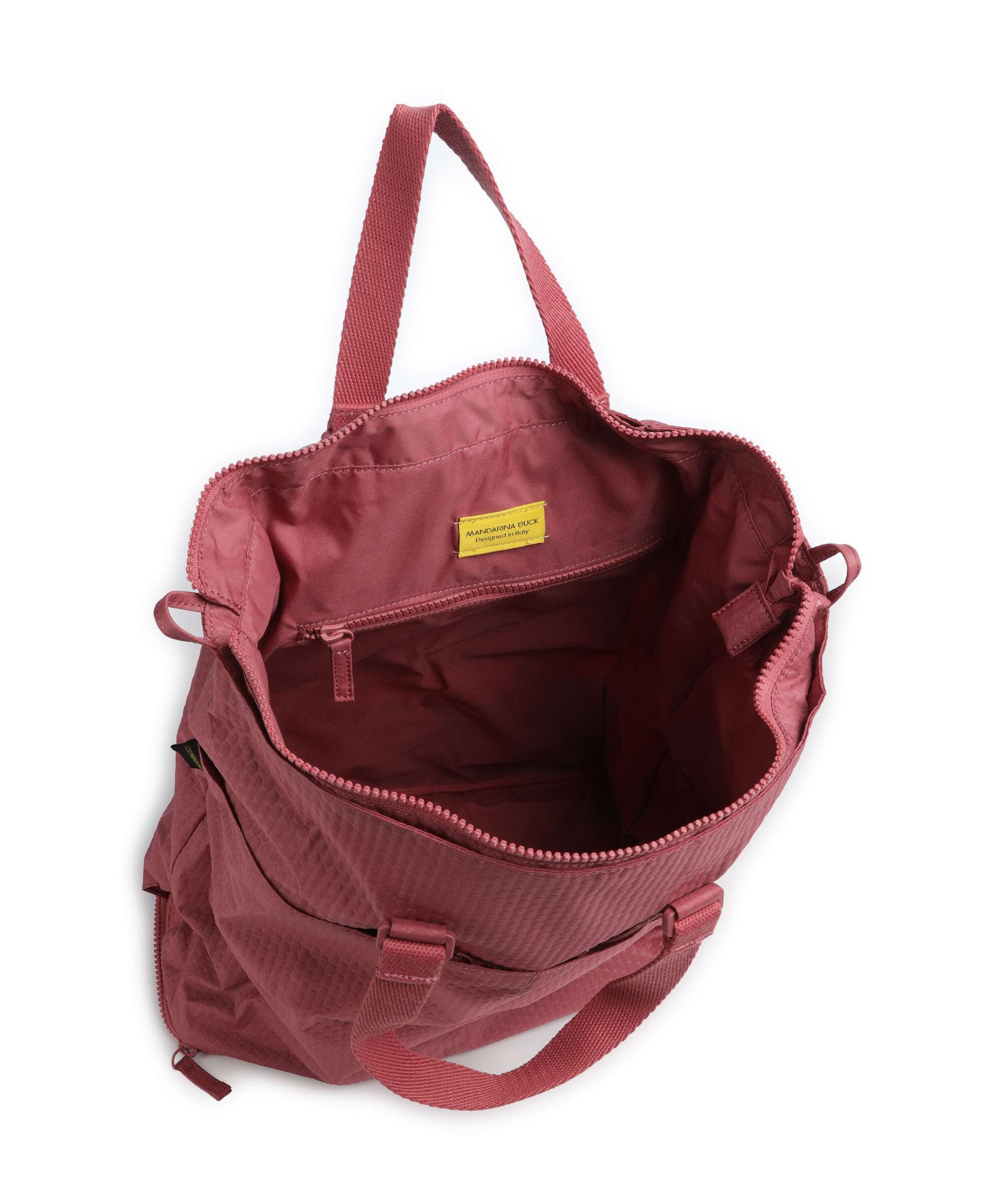 Mandarina Duck Revival 2.0 Backpack bag scarlet