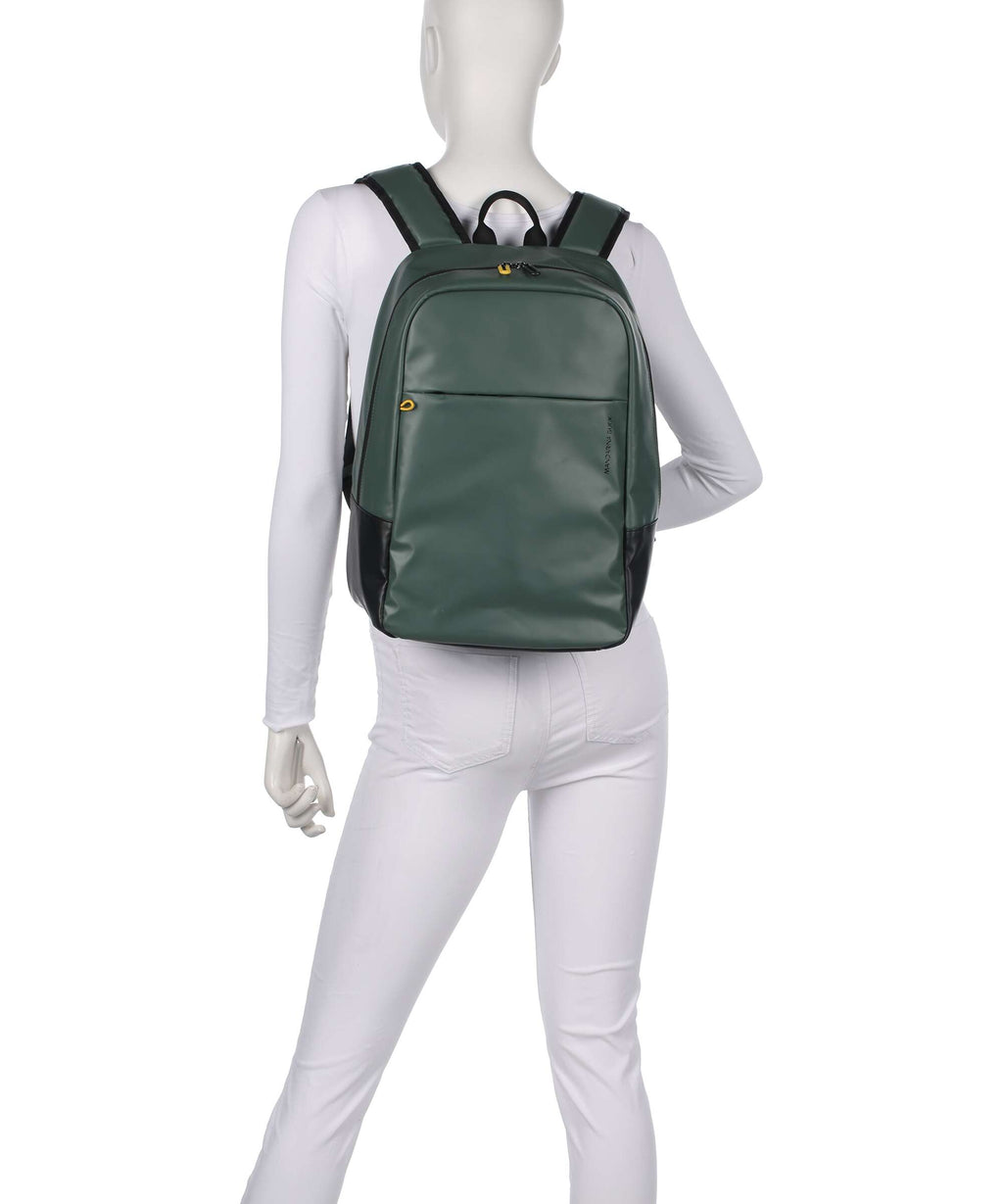Mandarina Duck Eco Coated Backpack deep green