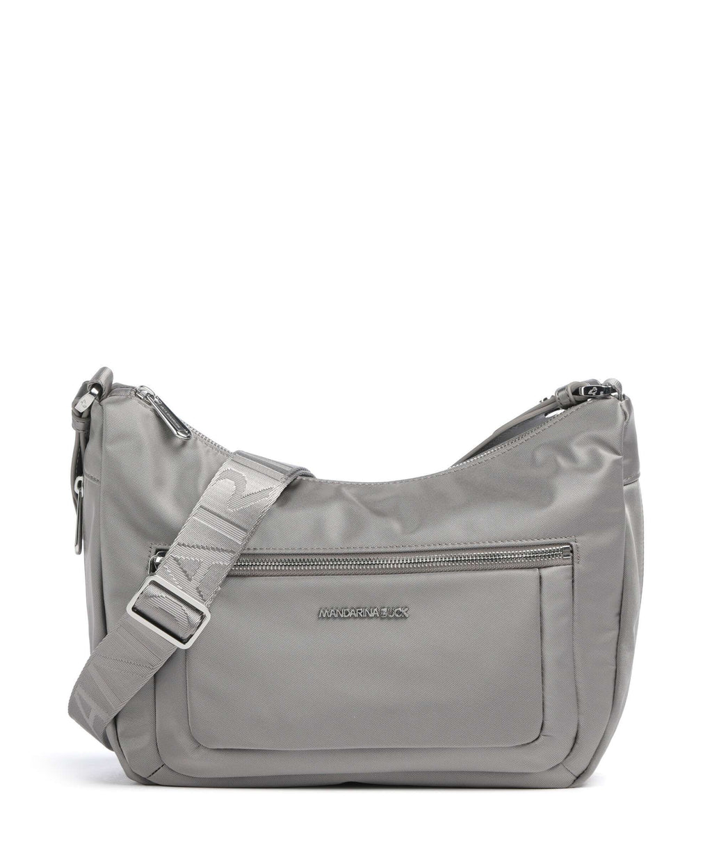 Mandarina Duck Active Lux Hobo bag gun metal