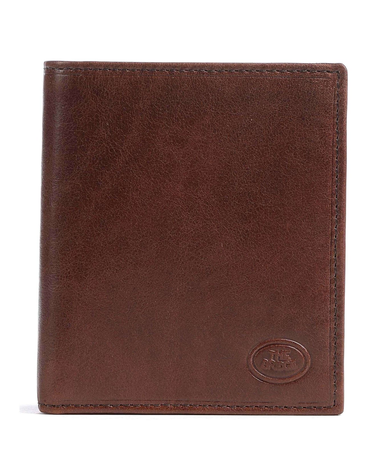 The Bridge Story Uomo RFID Wallet marrone