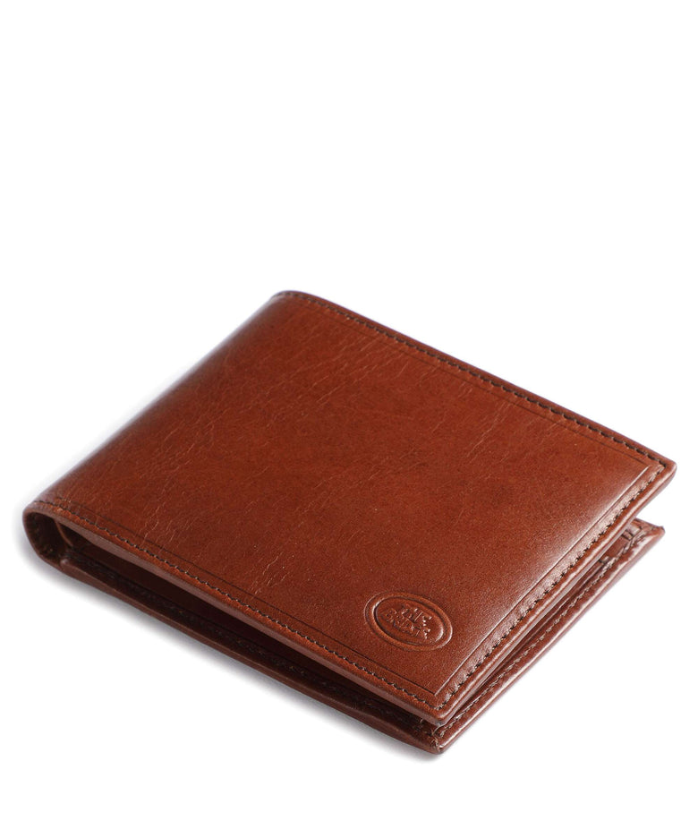 The Bridge Story Uomo RFID Wallet marrone