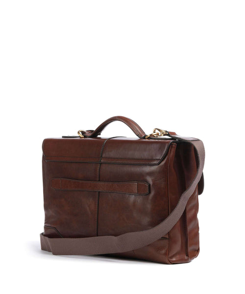 The Bridge Vespucci Briefcase marrone