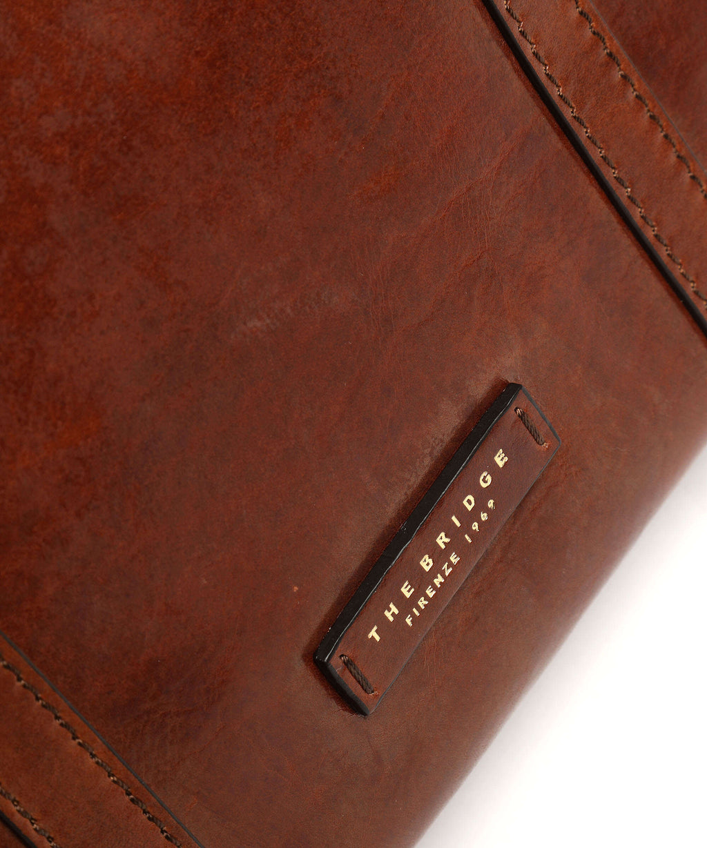 The Bridge Vittoria Tote bag marrone