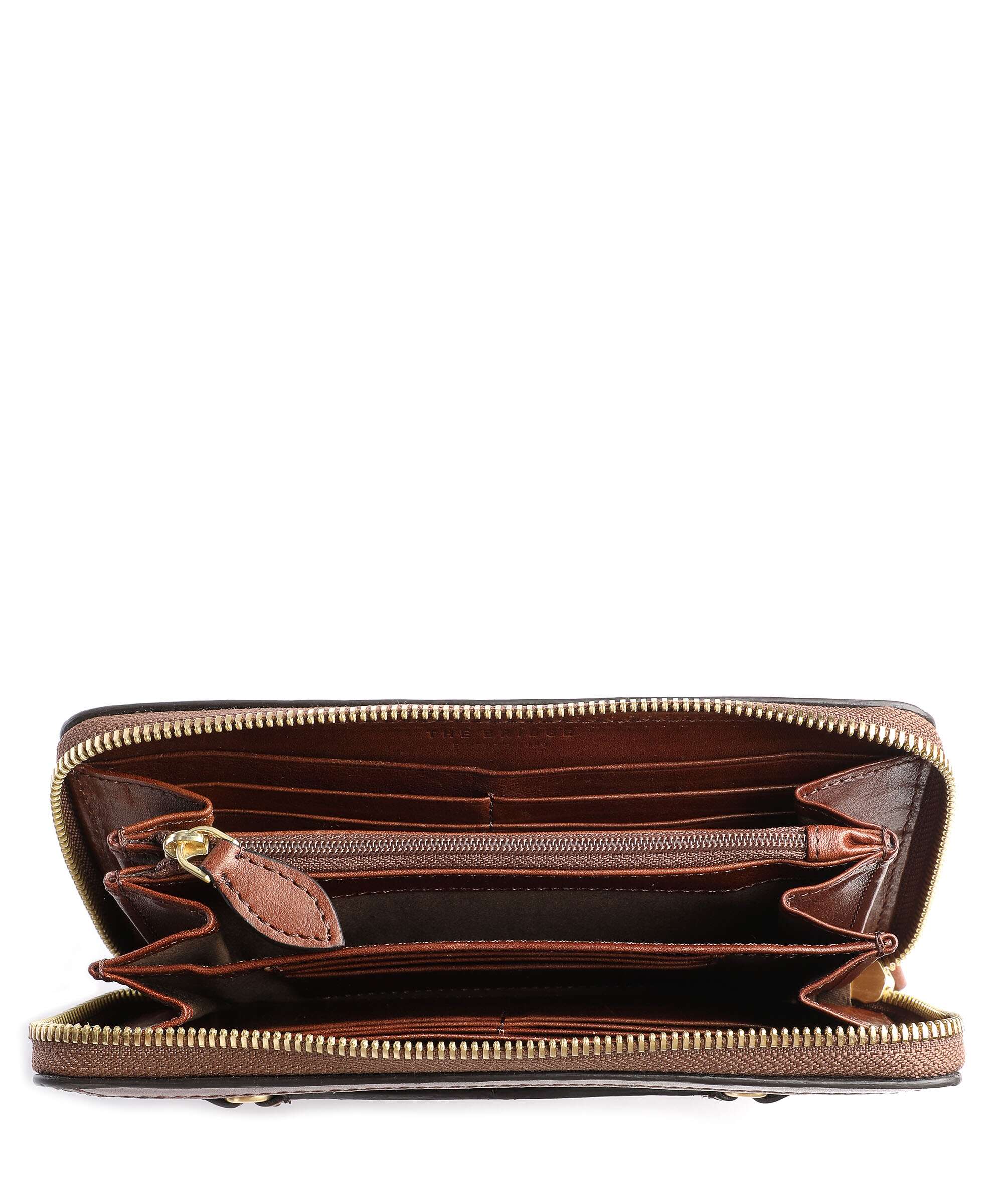 The Bridge Bettina Wallet braun
