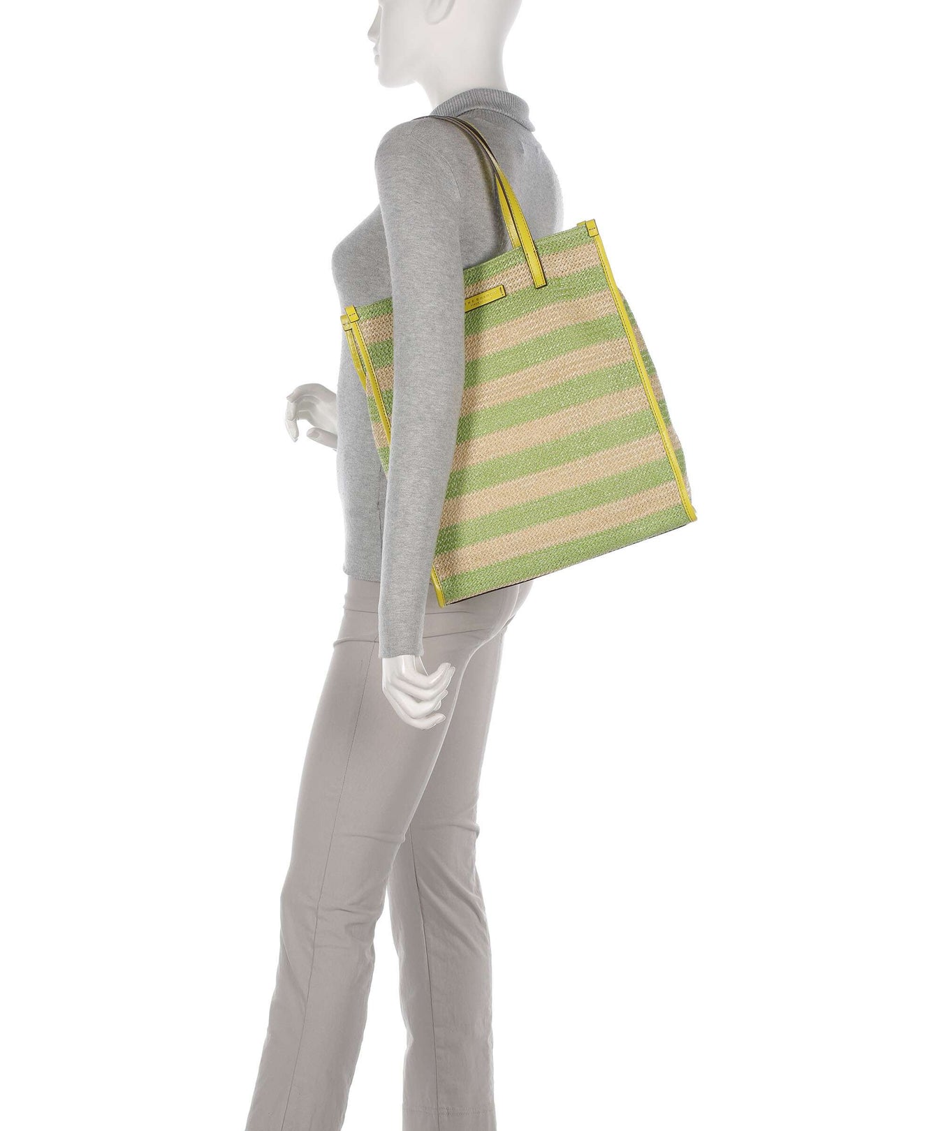 The Bridge Mirra Wow Tote bag lime