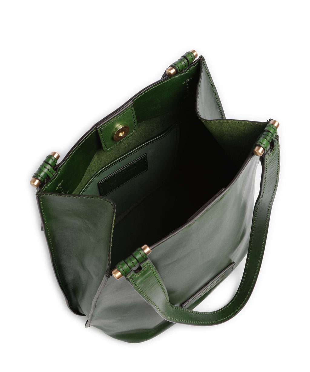 The Bridge Febe Bucket bag verde inglese