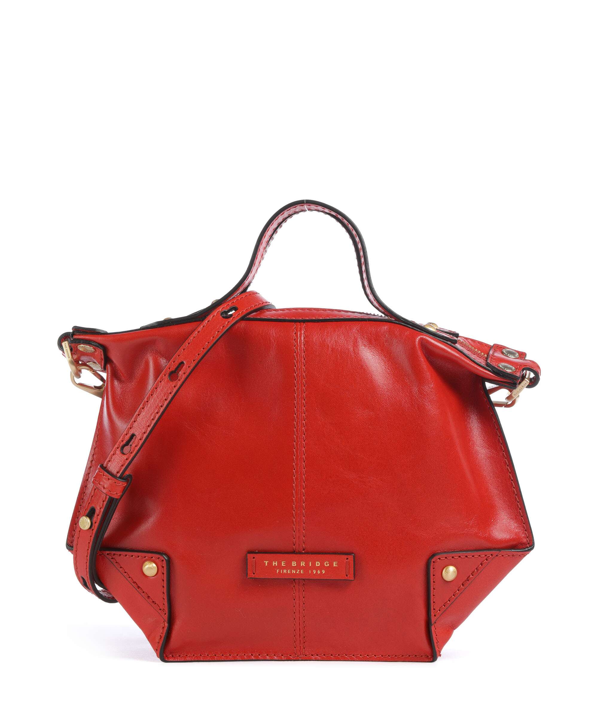 The Bridge Unica Crossbody bag burnt orange