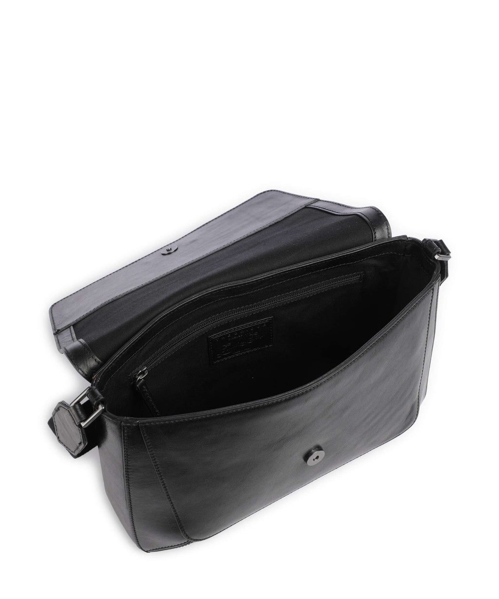 The Bridge Giulio Messenger bag black