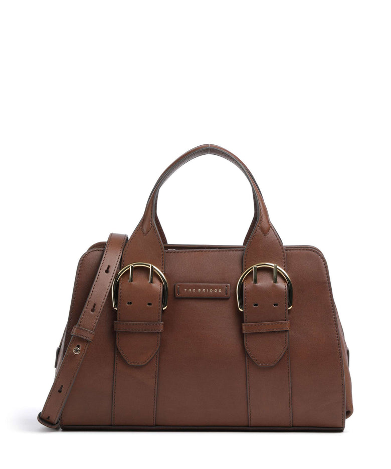 The Bridge Elena Handbag marrone