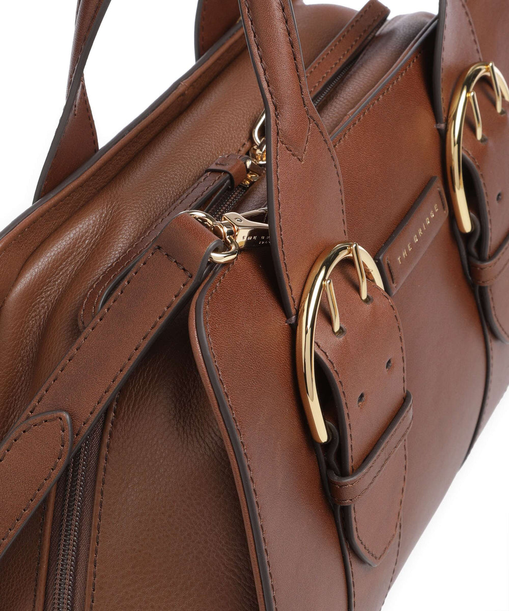 The Bridge Elena Handbag marrone