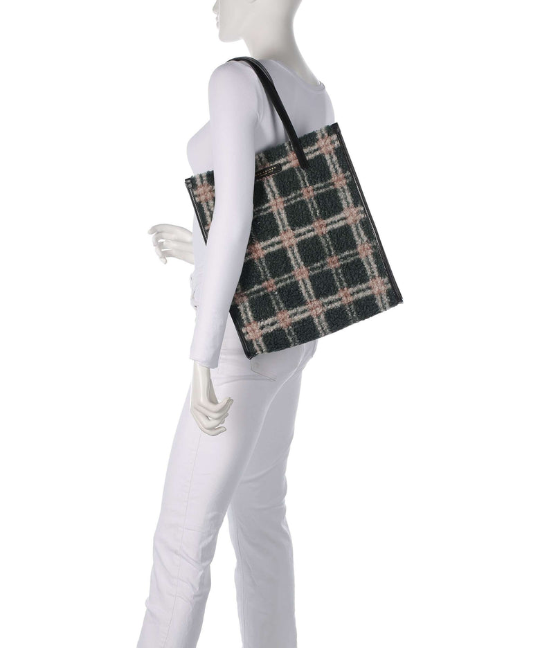The Bridge Mirra Wow Tote bag check tirolo