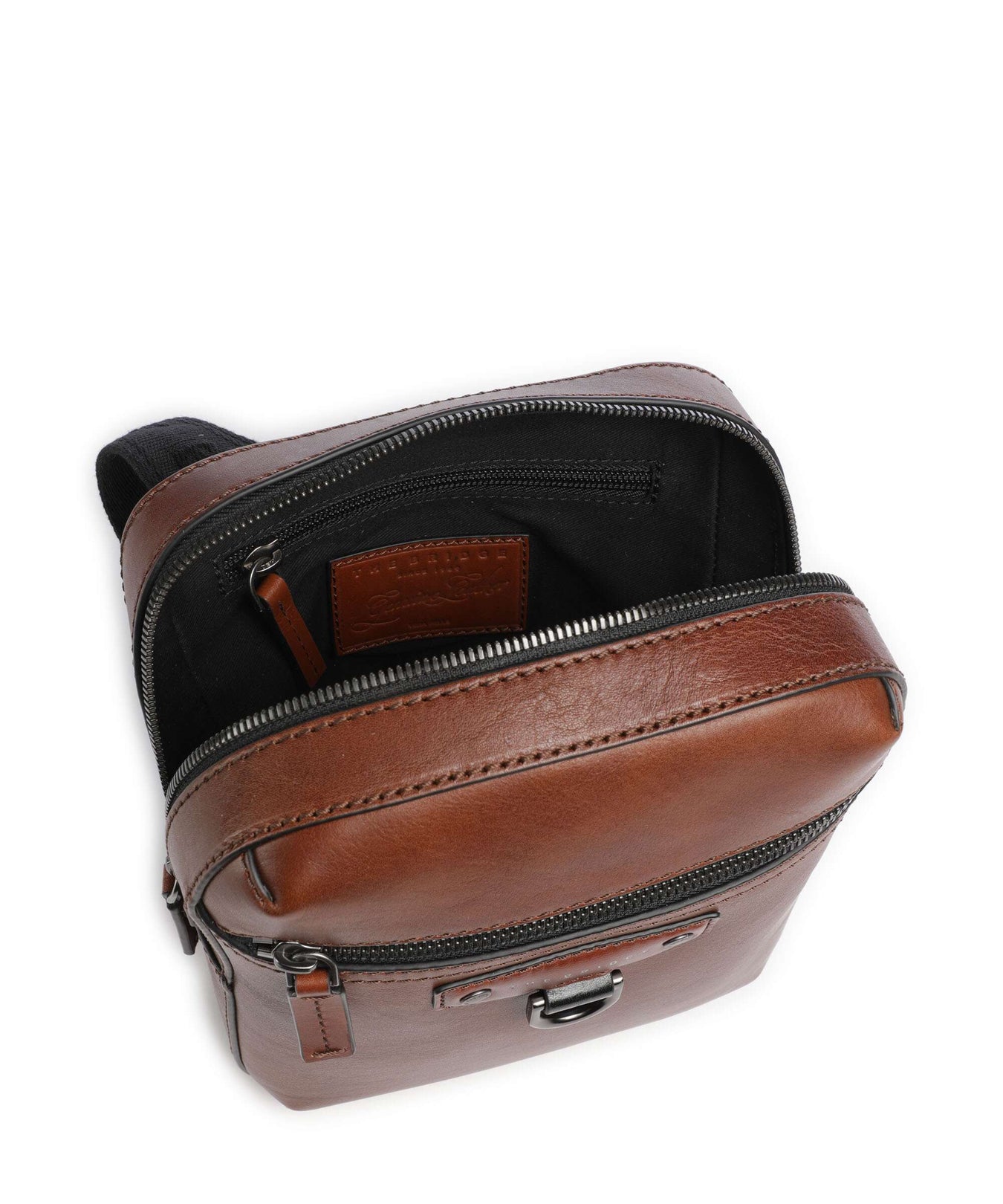 The Bridge Iacopo Crossbody bag marrone/rut scamosciato opaco