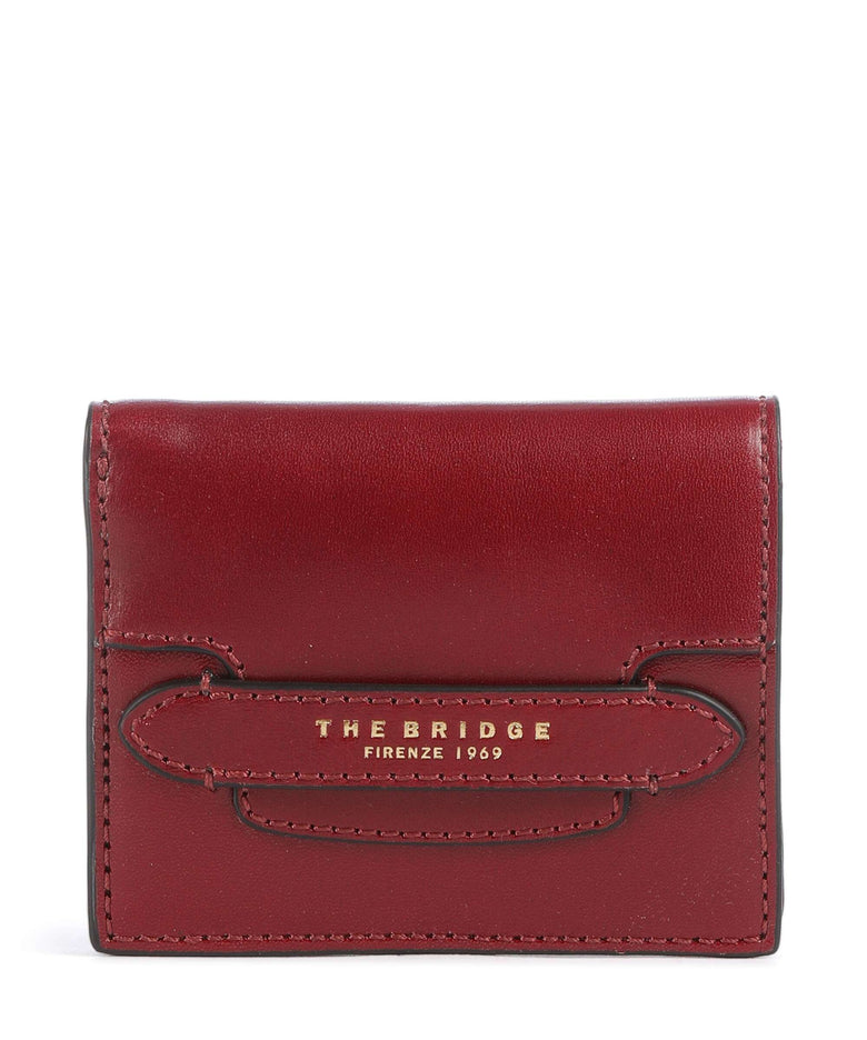 The Bridge Lucrezia Wallet rosso ribes