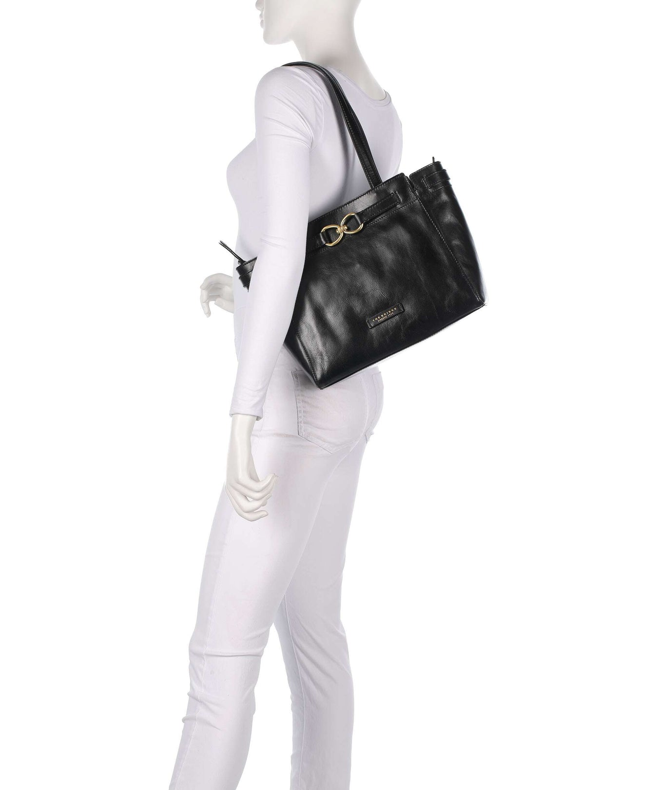 The Bridge Isotta Tote bag nero