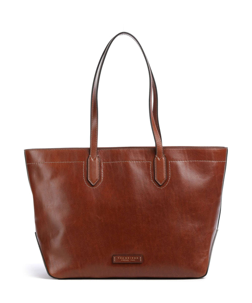The Bridge Larissa Tote bag marrone