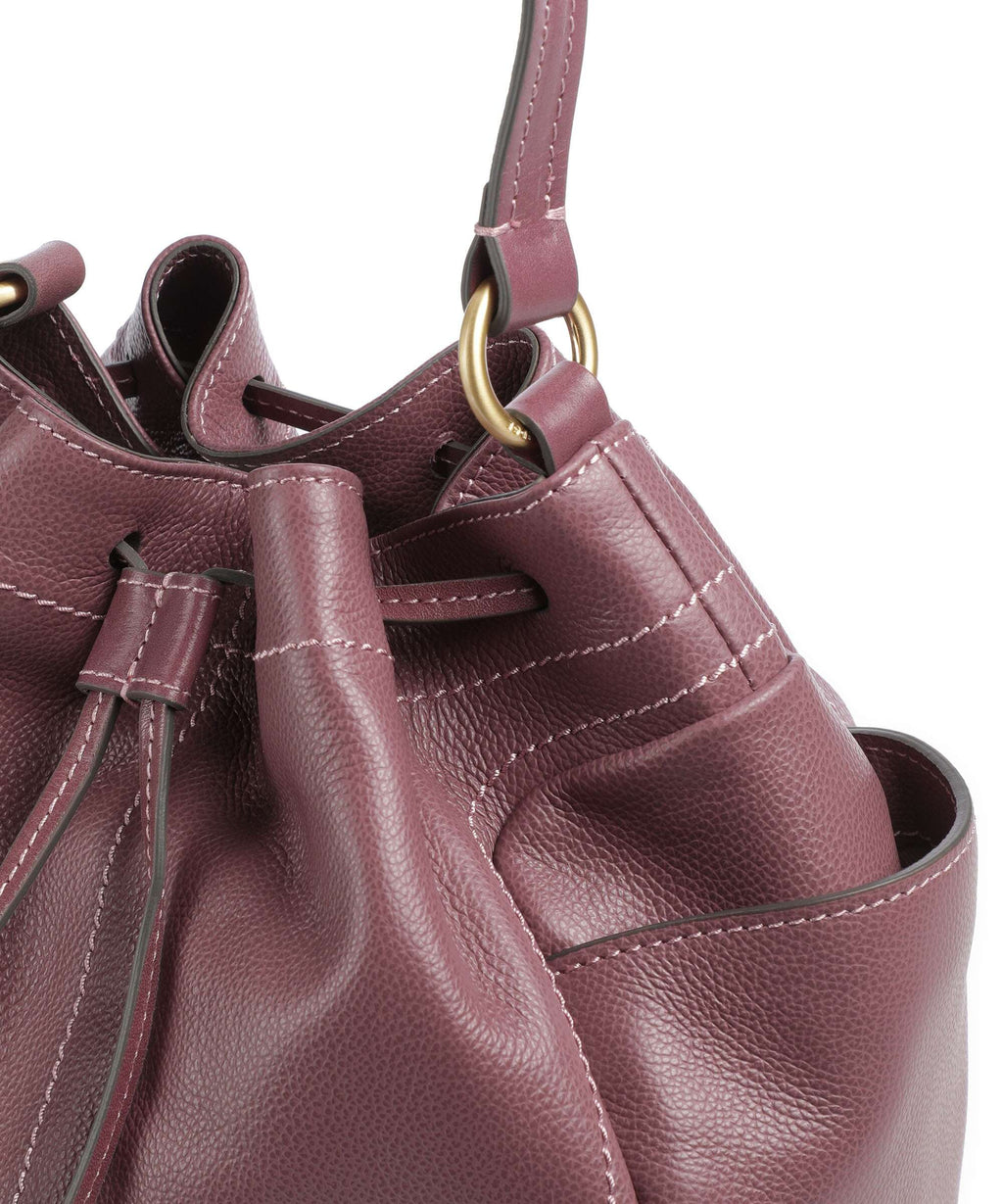 The Bridge Letizia Soft Bucket bag orchidea