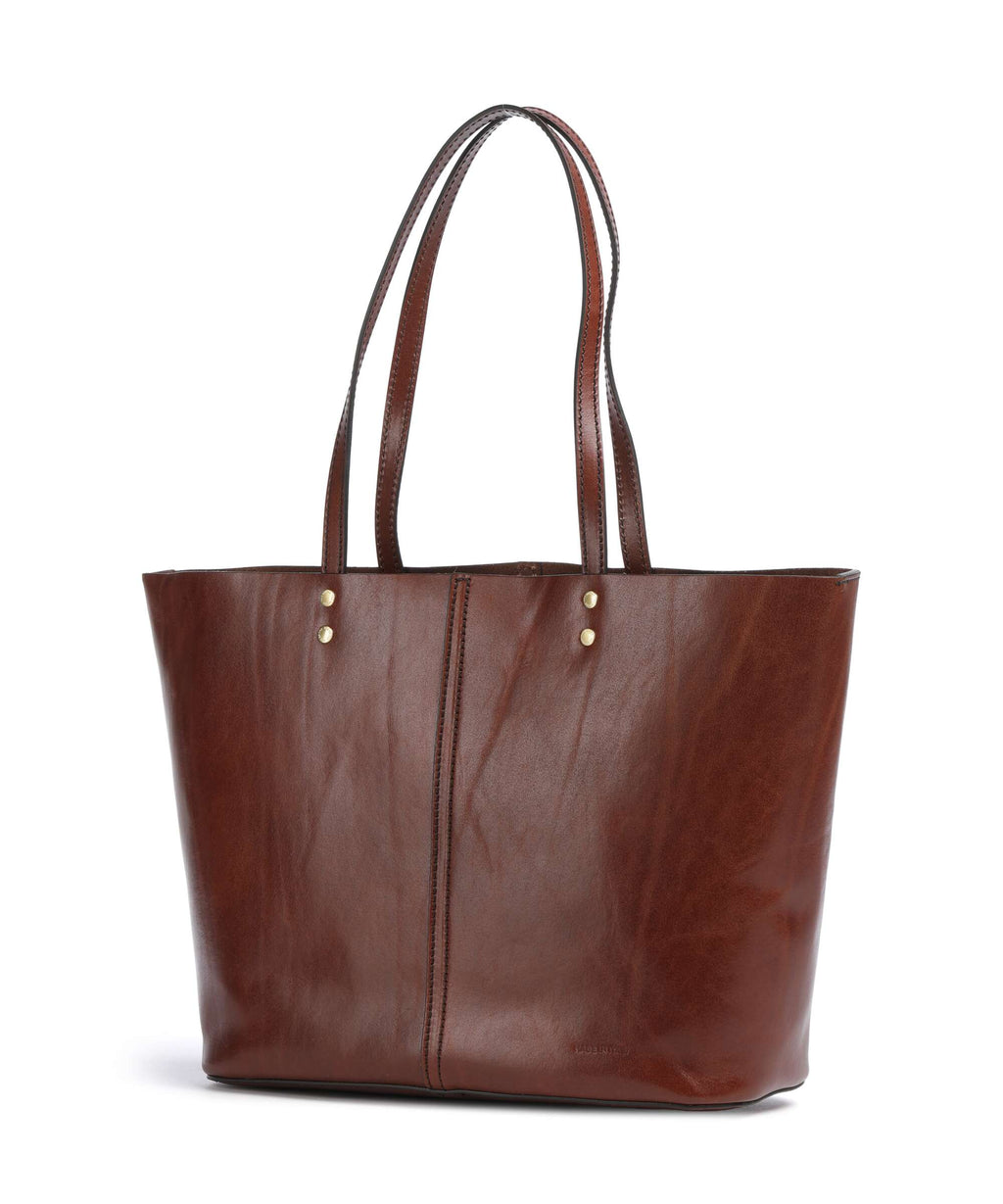 The Bridge Lisa Tote bag marrone
