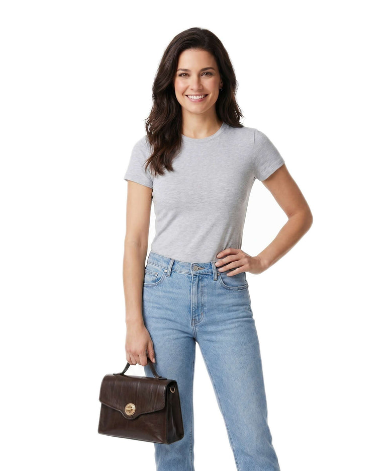 The Bridge Irene Handbag moka