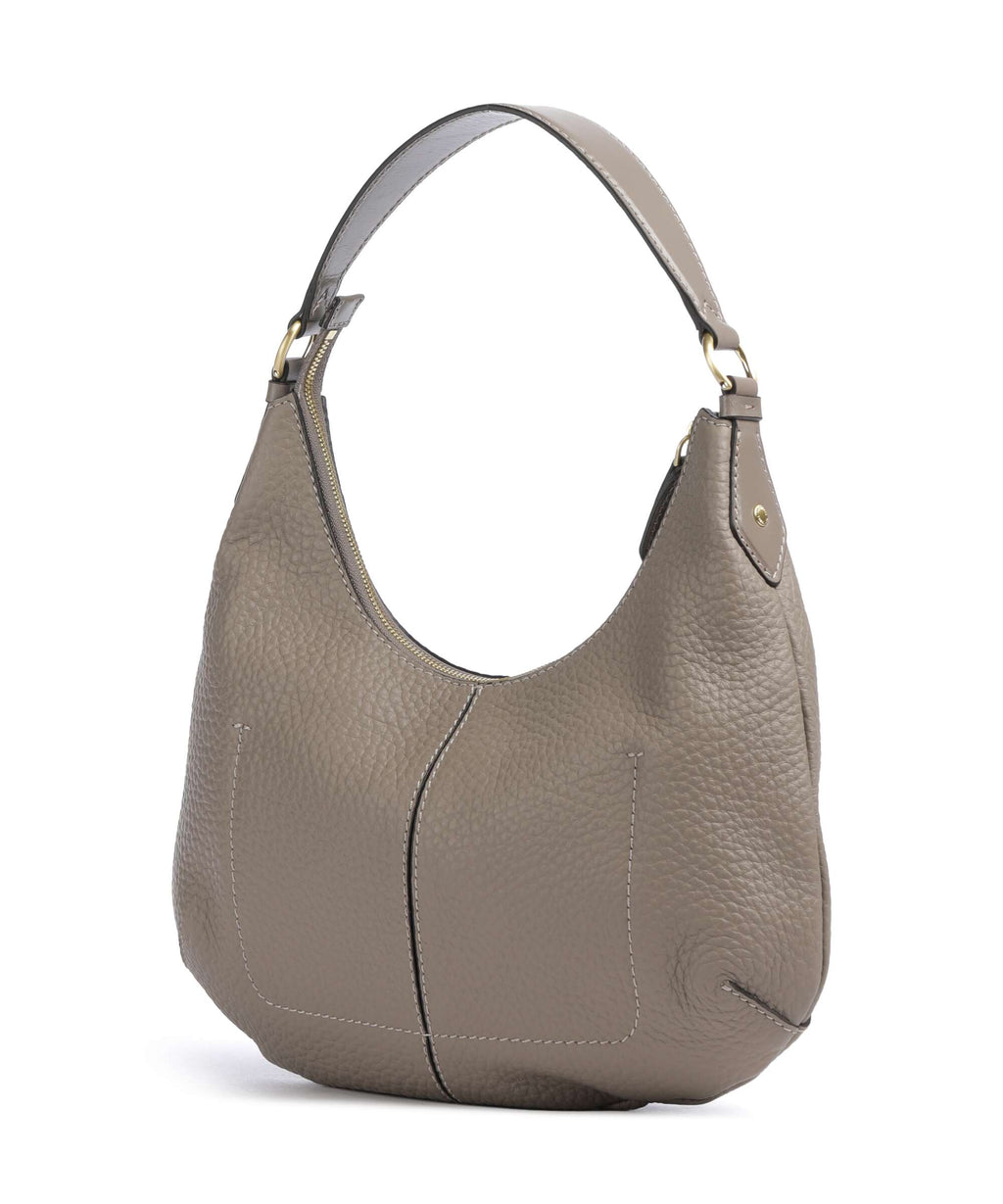 The Bridge Martina Hobo bag greige