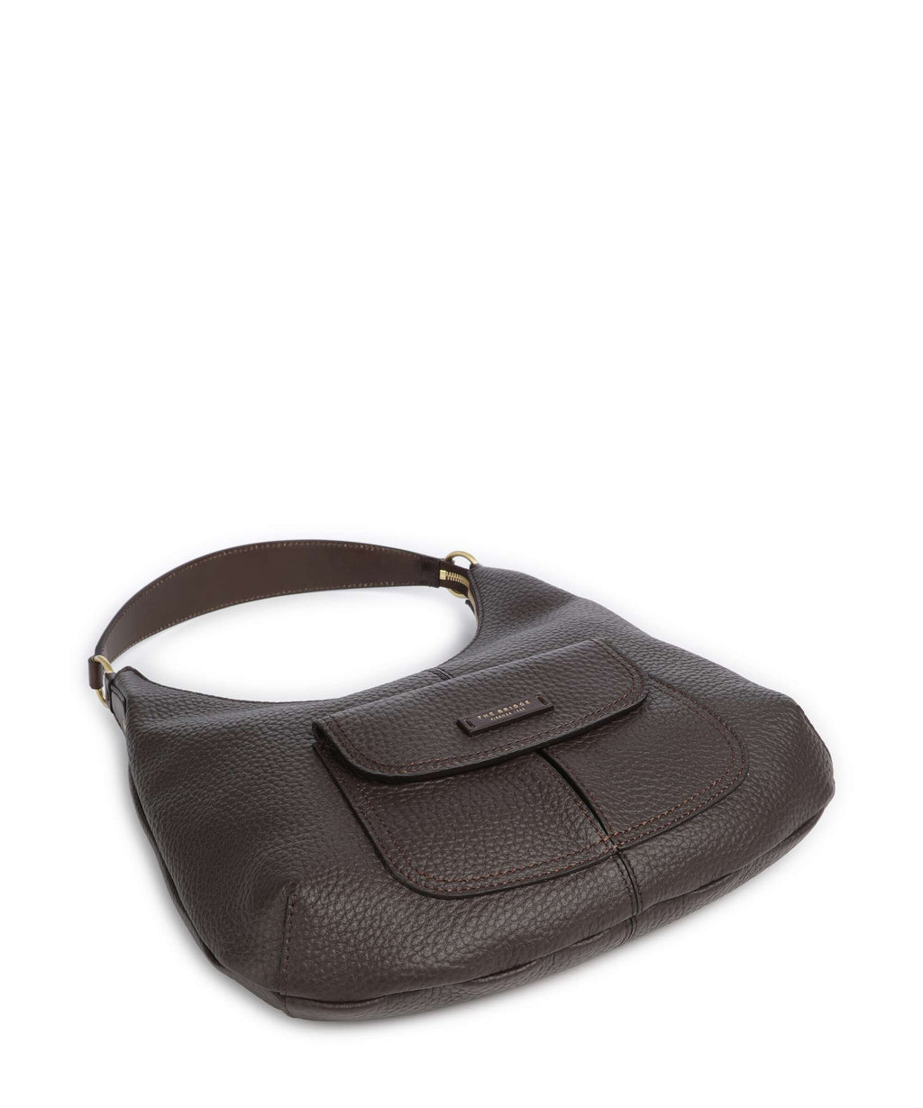 The Bridge Martina Hobo bag moka