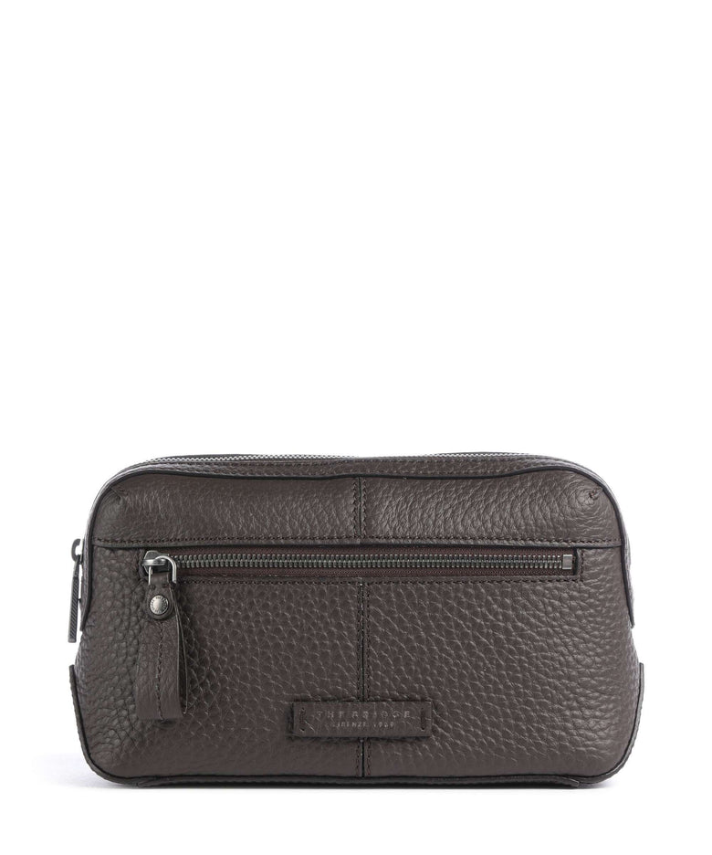 The Bridge Manfredi Toiletry bag moka