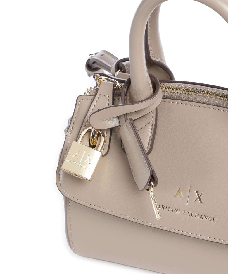 Armani Exchange Jane S Handbag sand