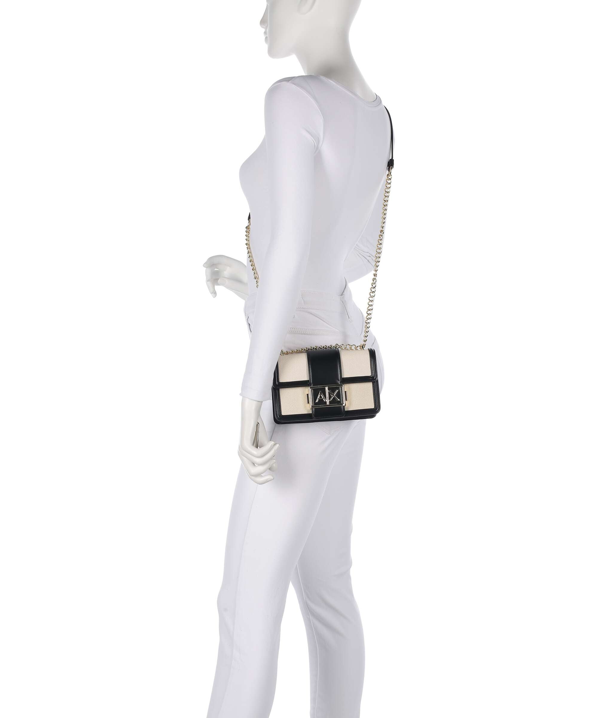 Armani Exchange Wonder S Shoulder bag natural/black