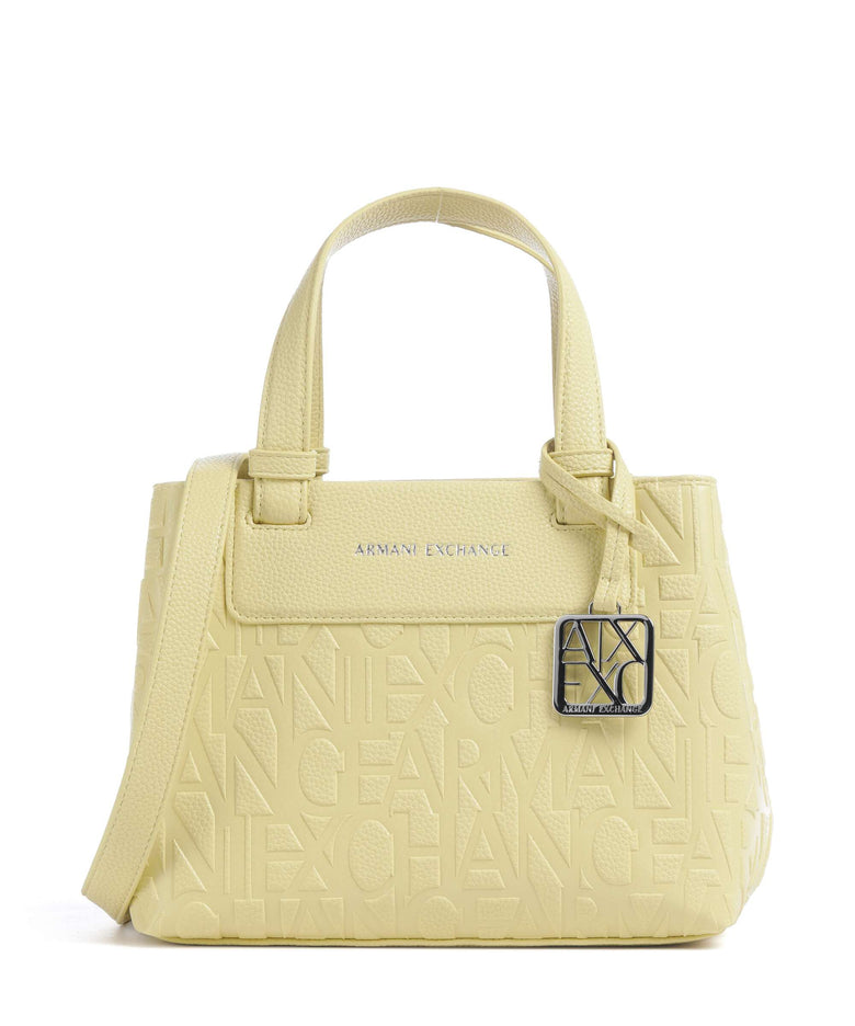 Armani Exchange Liz Monogram S Handbag sunlight