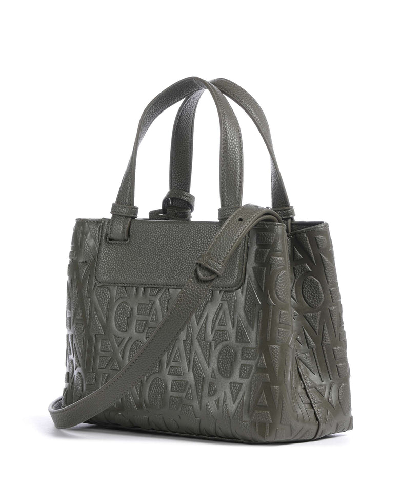 Armani Exchange Liz Monogram S Handbag savanna