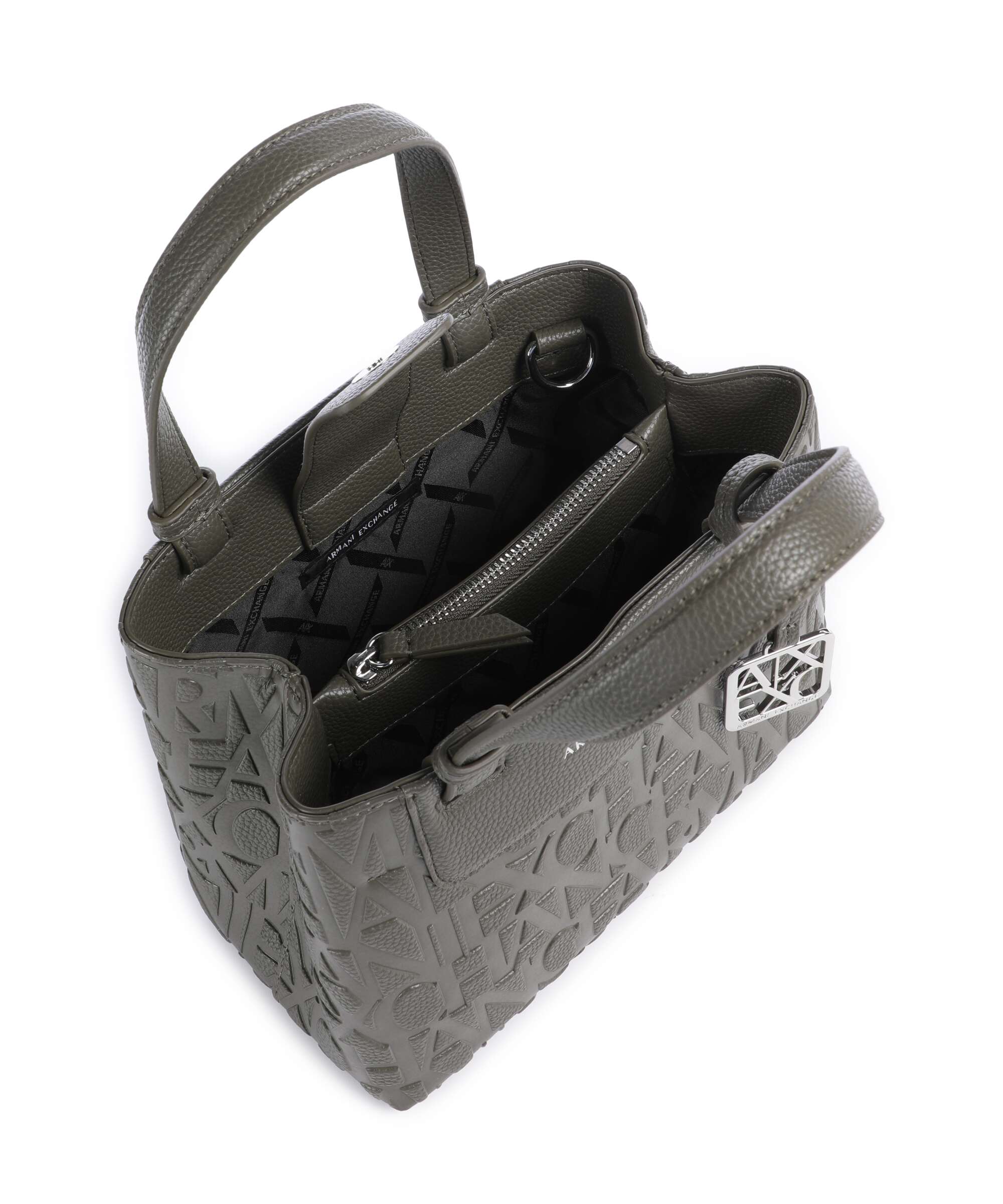 Armani Exchange Liz Monogram S Handbag savanna