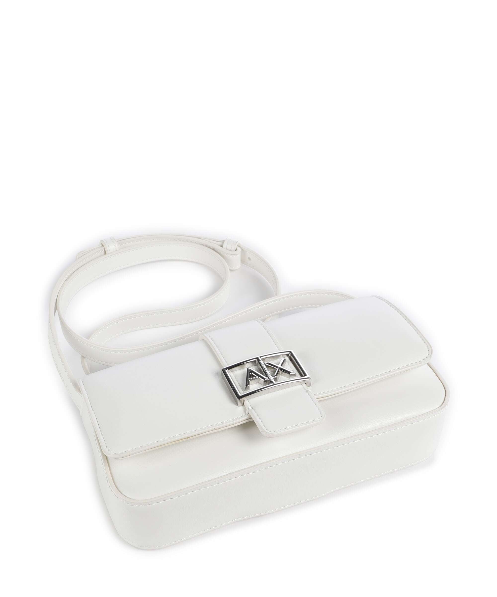 Armani Exchange Wonder Mini Crossbody bag off white