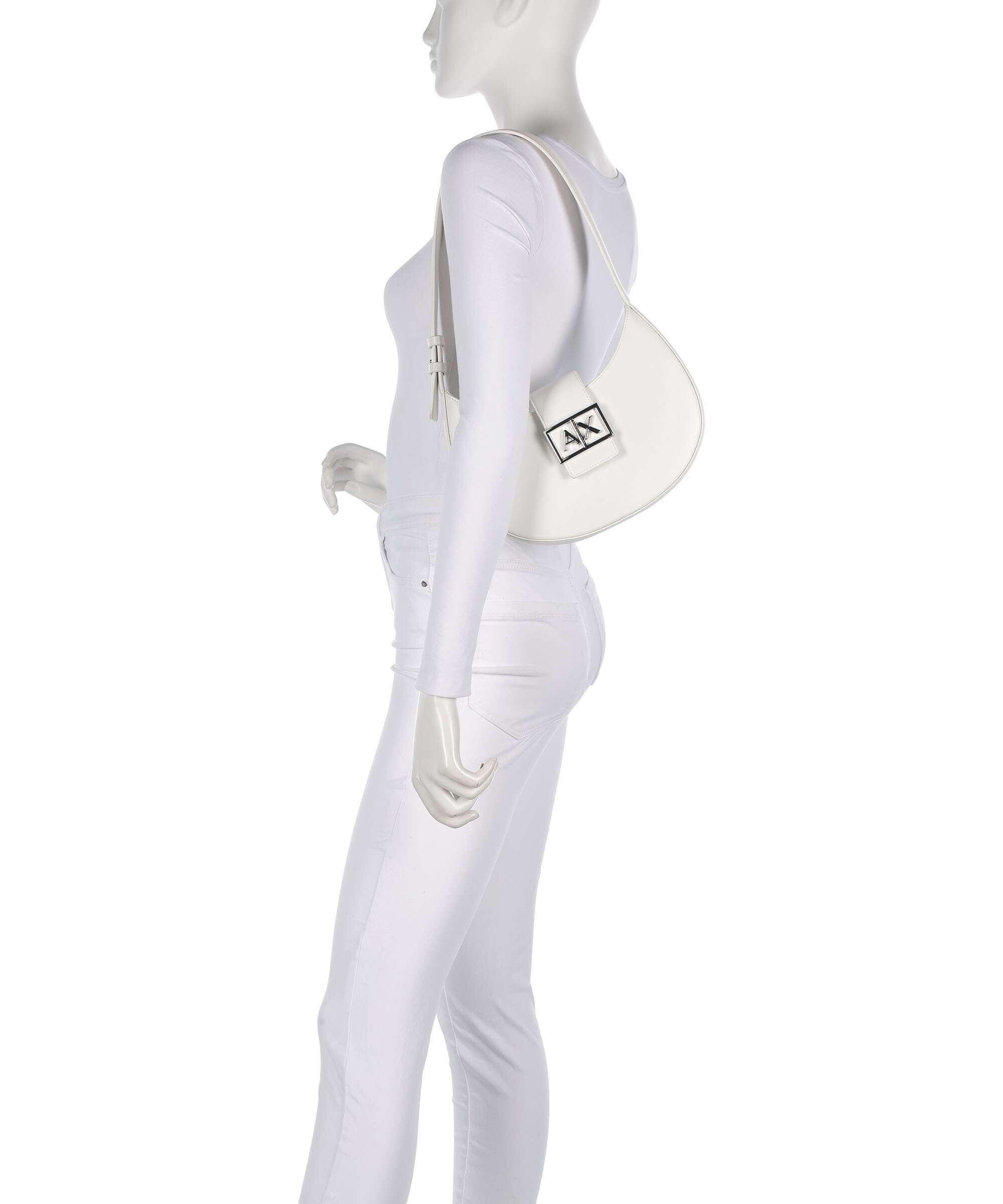 Armani Exchange Wonder Shoulder bag off white